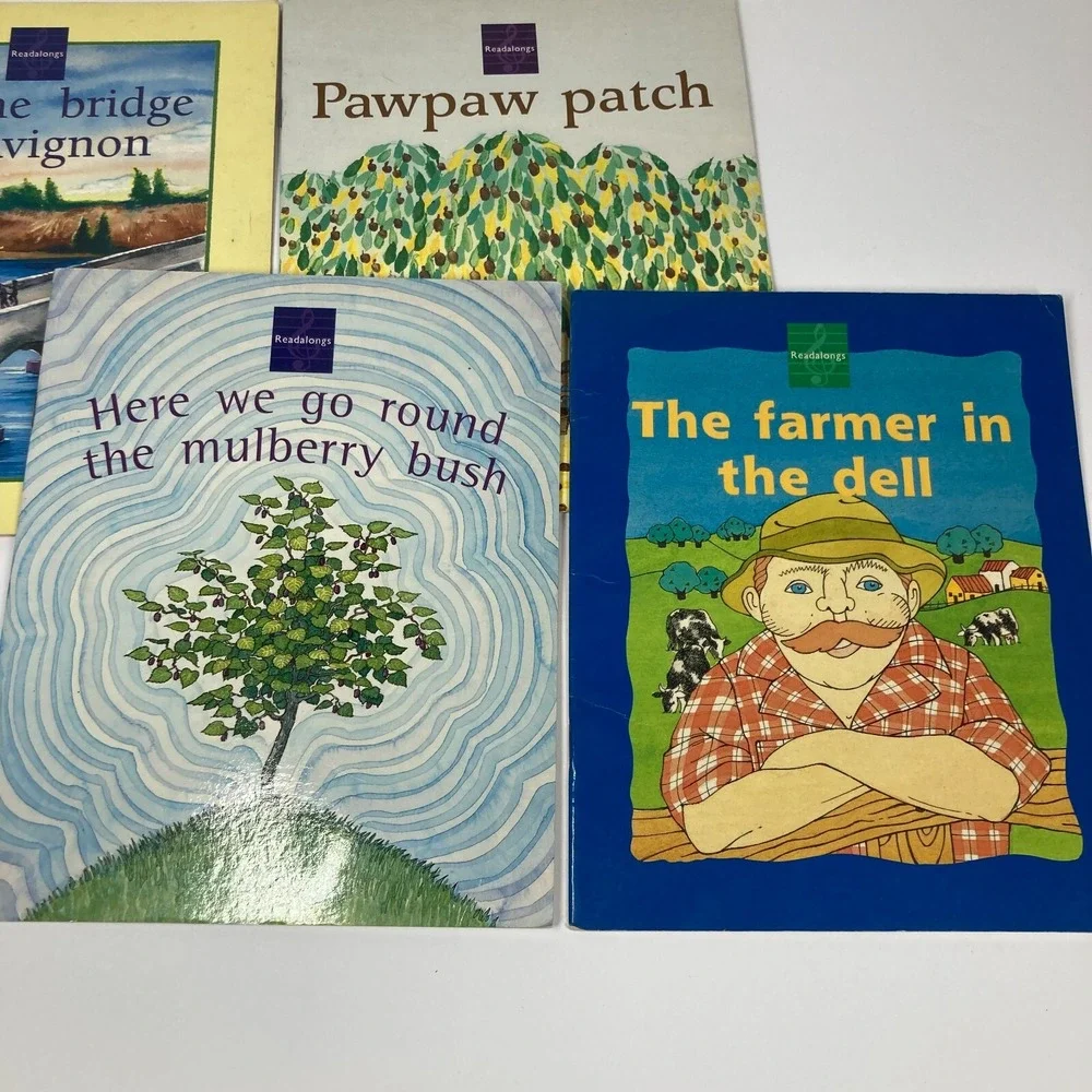 Lot Of 6 Early Reader Song Books Paperback Single Copies Homeschool‎ Tutoring
